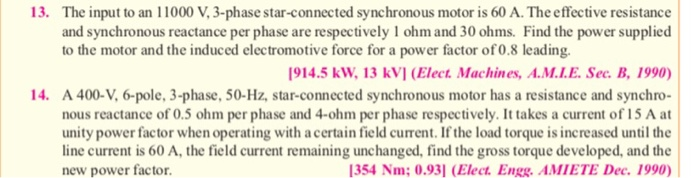 solved-13-the-input-to-an-11000-v-3-phase-star-connected-chegg