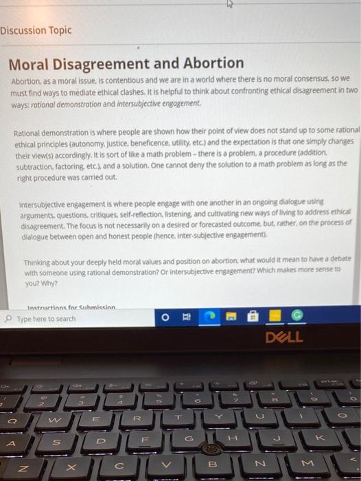 solved-discussion-topic-moral-disagreement-and-abortion-chegg