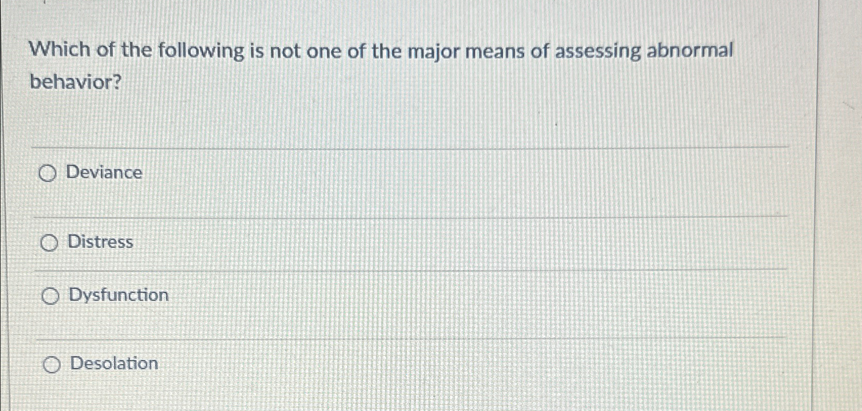 Solved Which of the following is not one of the major means | Chegg.com