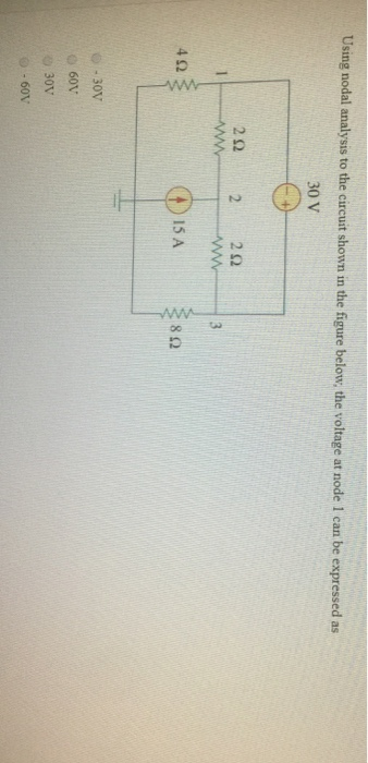 Solved QUESTION 1 Using mesh analysis to the circuit in the | Chegg.com