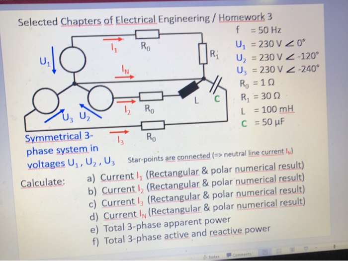 Solved Selected Chapters of Electrical Engineering / | Chegg.com