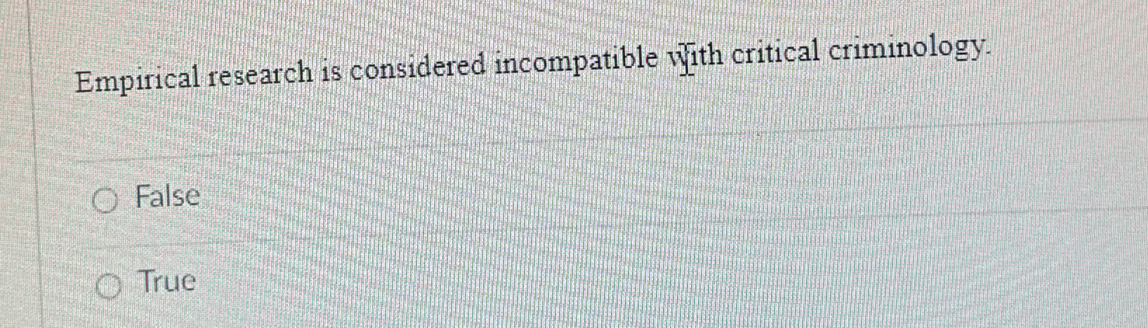 Solved Empirical research is considered incompatible wyith | Chegg.com