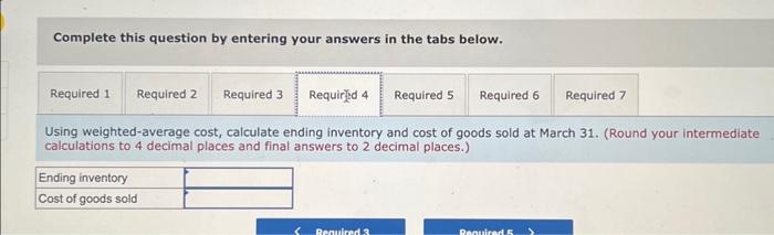Solved Complete this question by entering your answers in | Chegg.com
