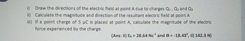 Solved Two positive charges are located at points A and B as | Chegg.com
