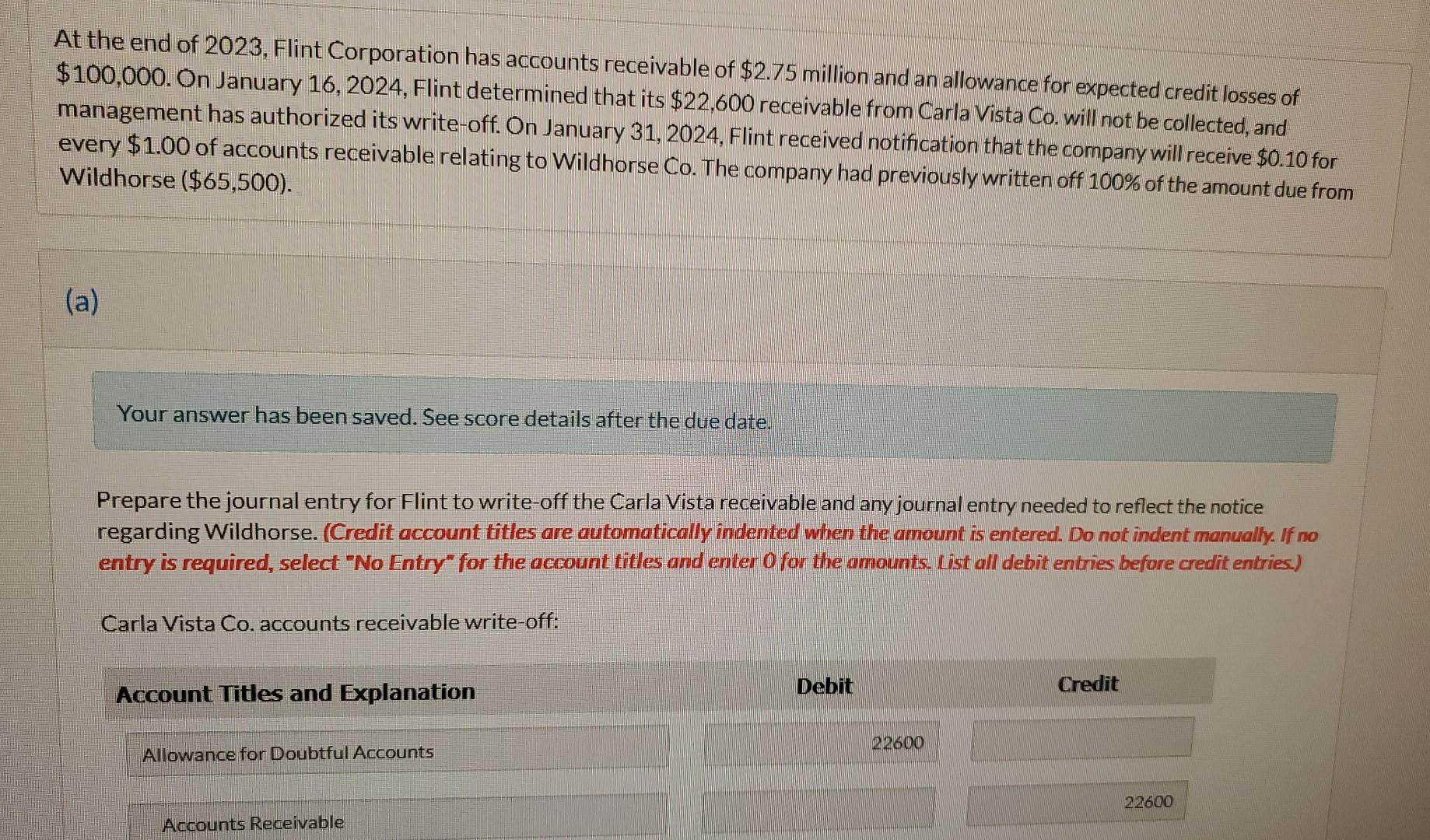 solved-at-the-end-of-2023-flint-corporation-has-accounts-chegg