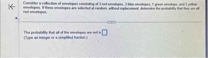 Solved Consider a collection of envelopes consisting of 3 | Chegg.com