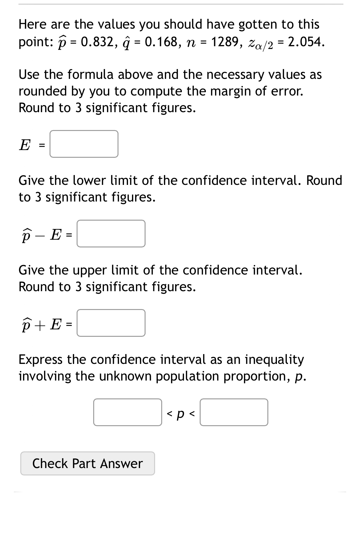 Solved Here are the values you should have gotten to this | Chegg.com