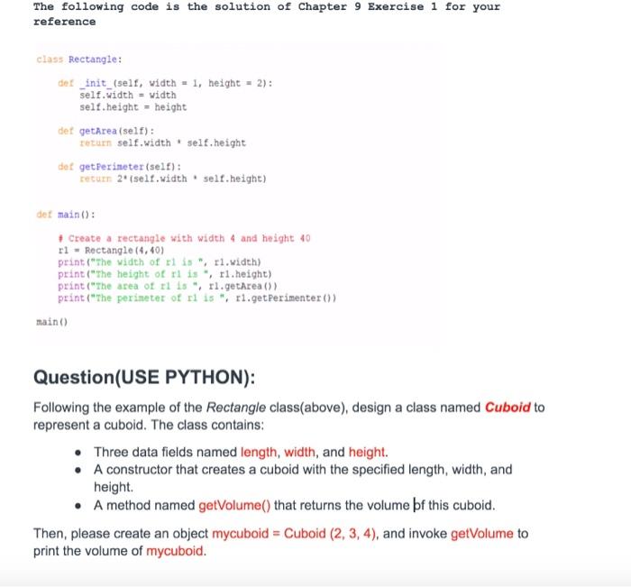 Solved The following code is the solution of Chapter 9 | Chegg.com