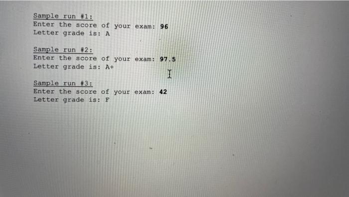 Solved Lab4A: What is my grade? First, we are going to start | Chegg.com