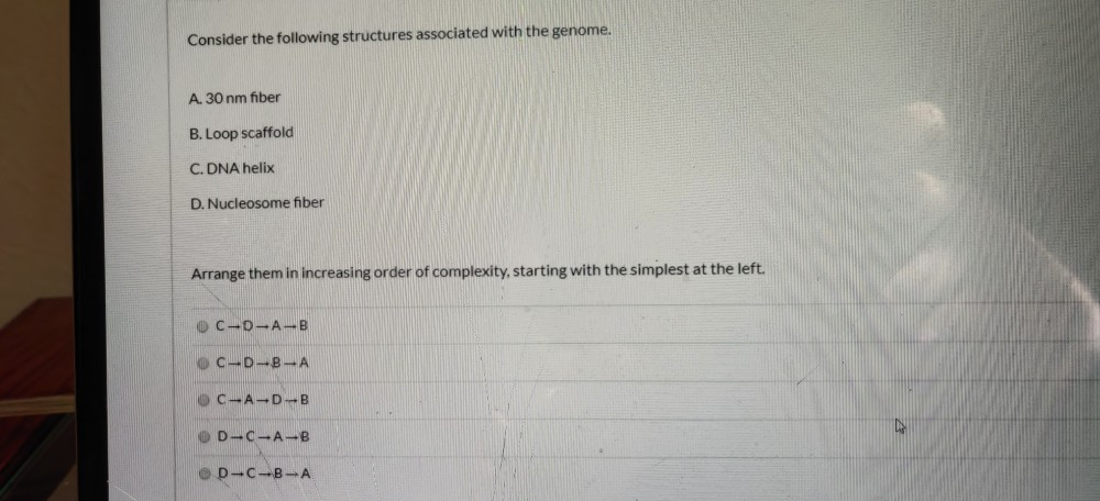 Solved Consider The Following Structures Associated With The | Chegg.com