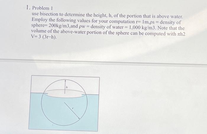 Solved please solve this using bisection method until you | Chegg.com