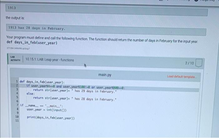 solved-10-15-lab-leap-year-functions-a-common-year-in-the-chegg