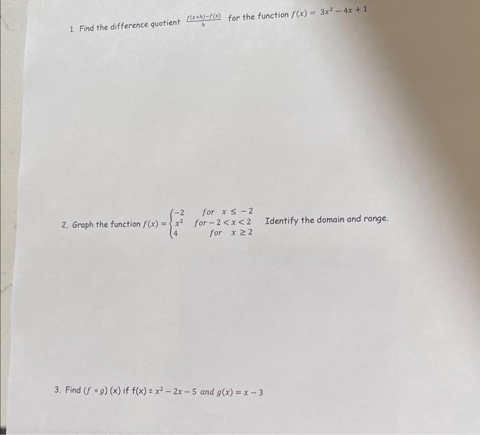 solved-1-find-the-difference-quotient-hf-x-h-f-x-for-the-chegg