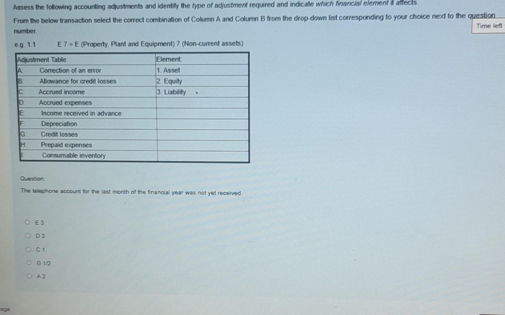 Solved Assess the following accounting adjustments and | Chegg.com