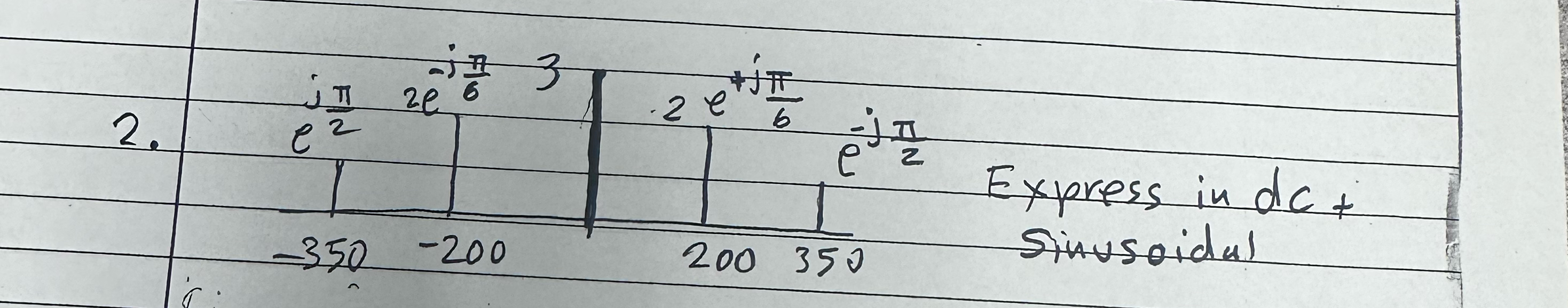 Solved Express in dc+ ﻿Sinusoidal | Chegg.com
