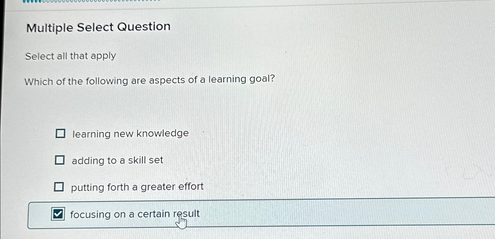 Solved Multiple Select QuestionSelect all that applyWhich of | Chegg.com
