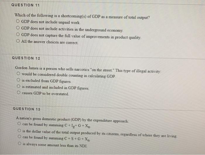 Solved QUESTION 11 Which of the following is a | Chegg.com