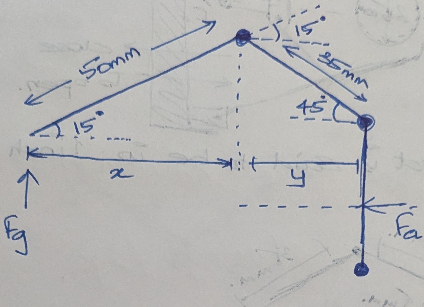 How to calculate gripping force for the below | Chegg.com