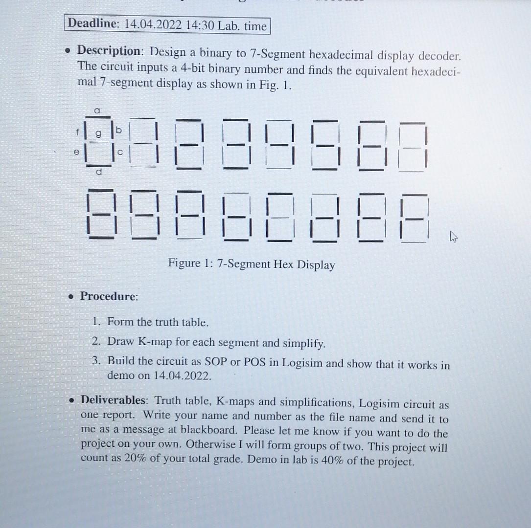 Solved Digital system design I want a solution step by | Chegg.com