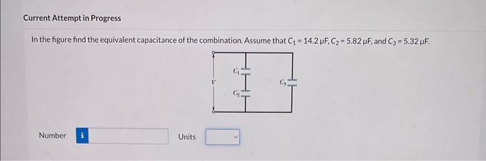 Solved In The Figure Find The Equivalent Capacitance Of The | Chegg.com