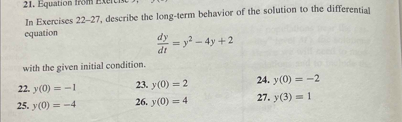 Solved Only number 26. ﻿ONLY USE THE LINEARIZATION THEOREM | Chegg.com