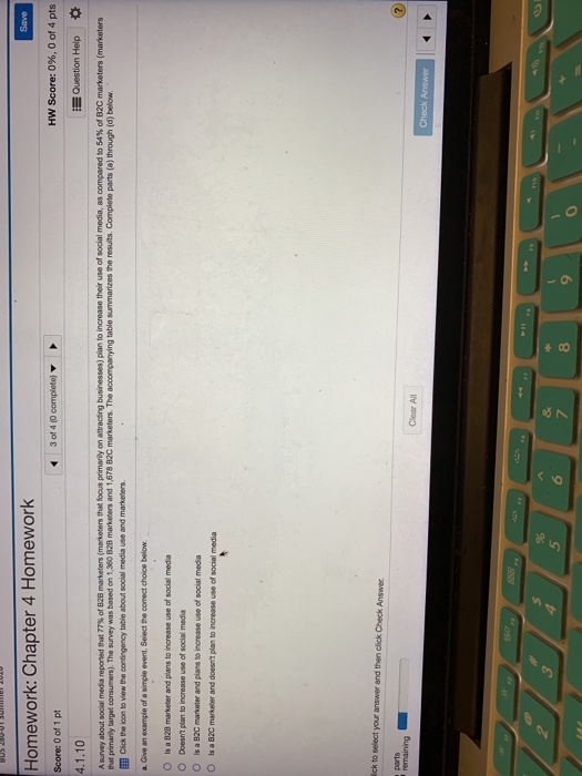 Solved Homework: Chapter 4 Homework Save Score: 0 of 1 pt 3 | Chegg.com