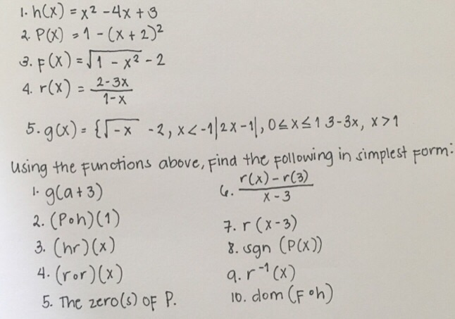 Solved 1 H X X 4x 3 2 P X 1 X 2 3 F X Chegg Com