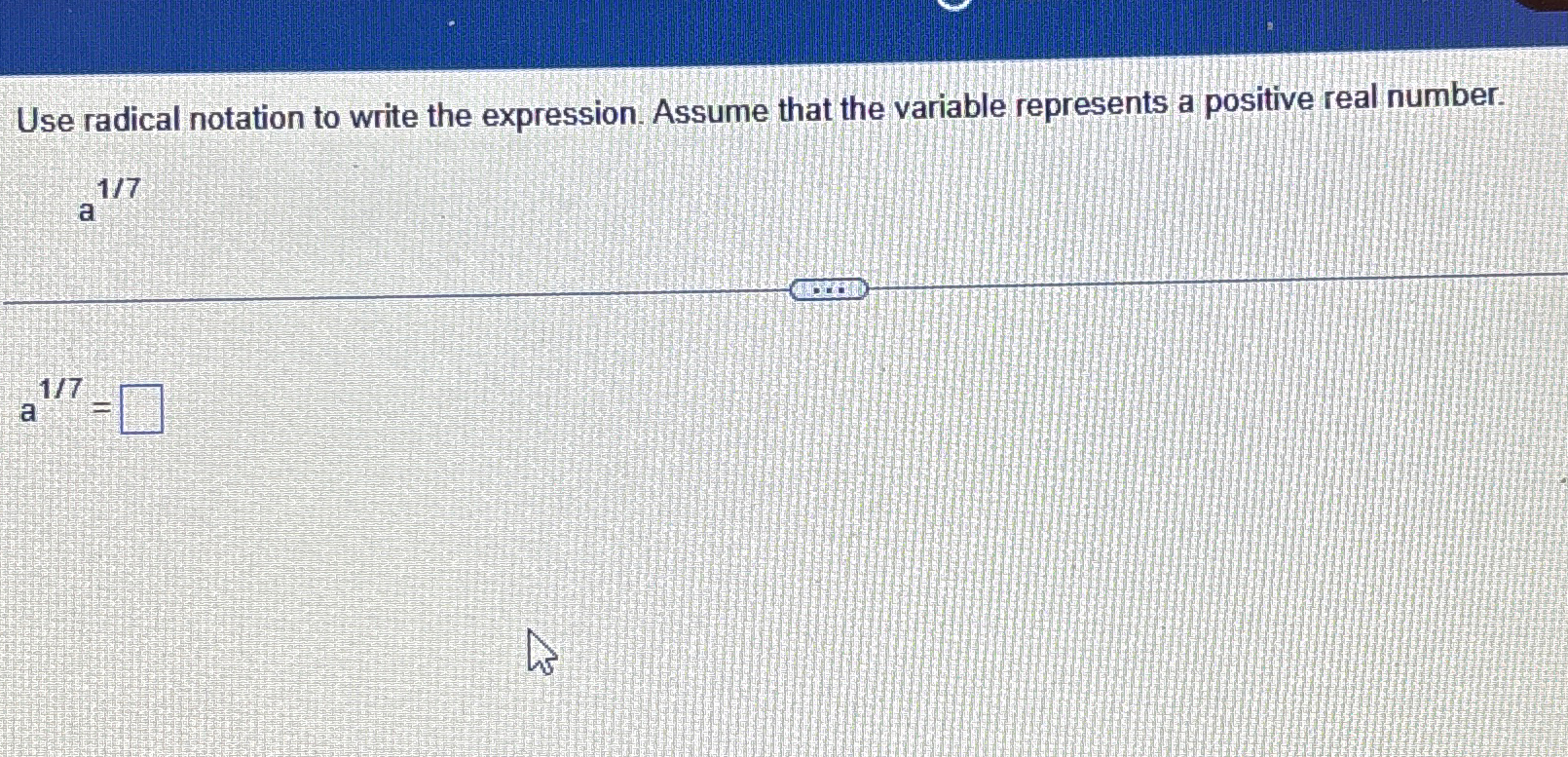 Solved Use radical notation to write the expression. Assume | Chegg.com