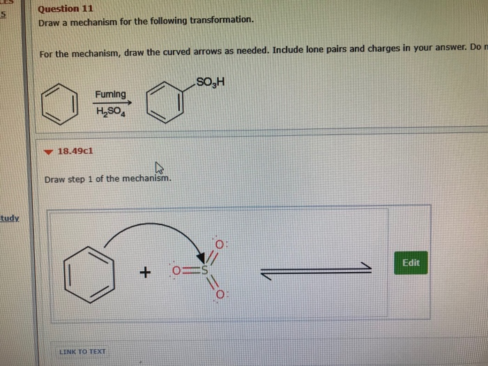 Solved Question 11 Draw A Mechanism For The Following | Chegg.com