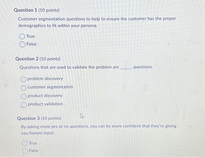 Solved Question 1 Customer segmentation questions to help to | Chegg.com