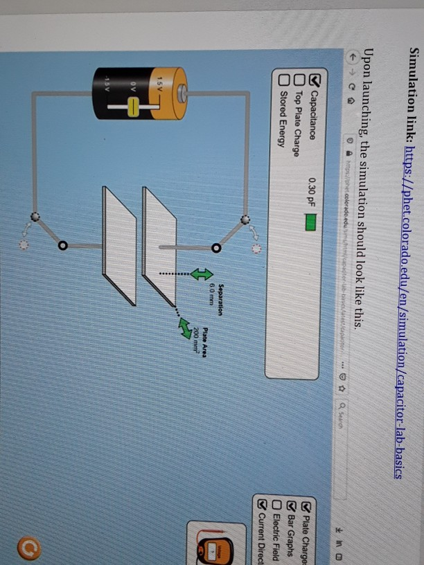 Solved how does the charge on the top plate compare with the
