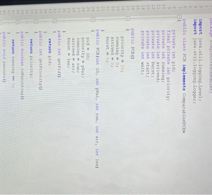please do this in java first 5 pictures are starter | Chegg.com