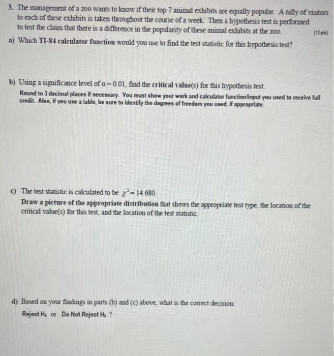 Solved Please answer all parts and show work if you can so I | Chegg.com