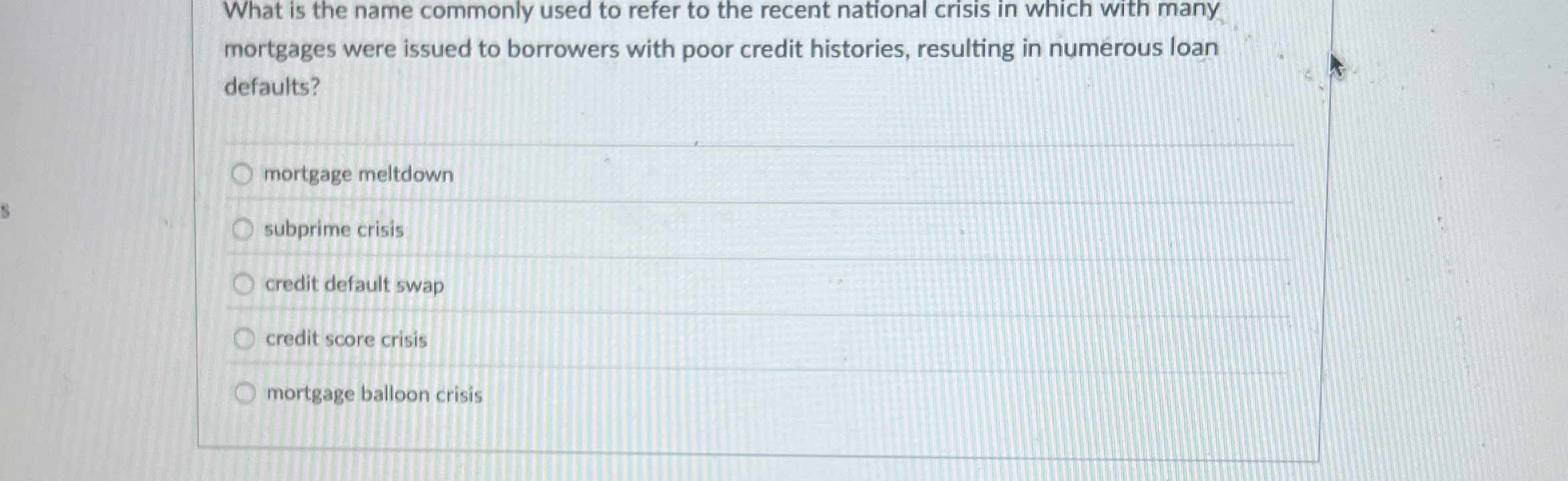 Solved What is the name commonly used to refer to the recent | Chegg.com