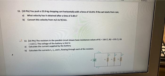 solved-oy-11-10-pts-you-push-a-22-0-kg-shopping-cart-chegg