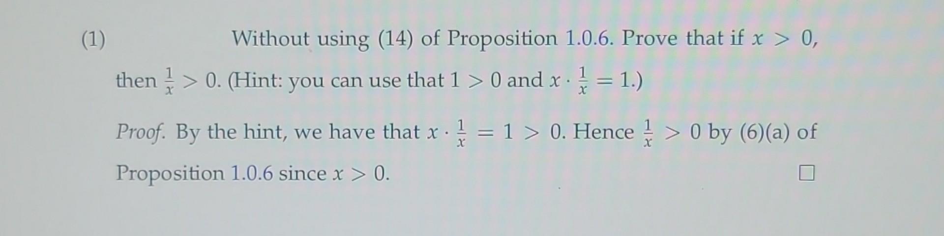 Solved This is a question on real analysis. Please answer | Chegg.com