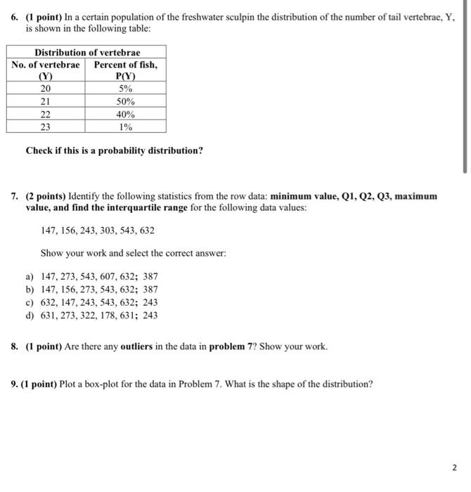 Solved 6. (1 point) In a certain population of the | Chegg.com