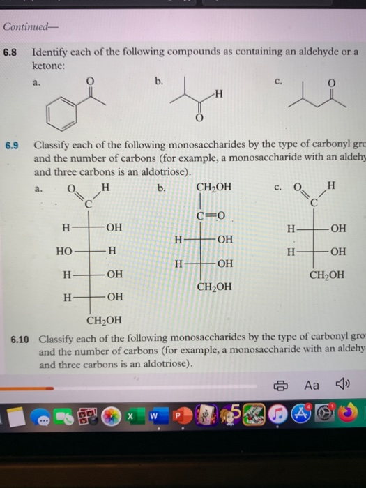 Solved Continued 6.8 Identify each of the following | Chegg.com