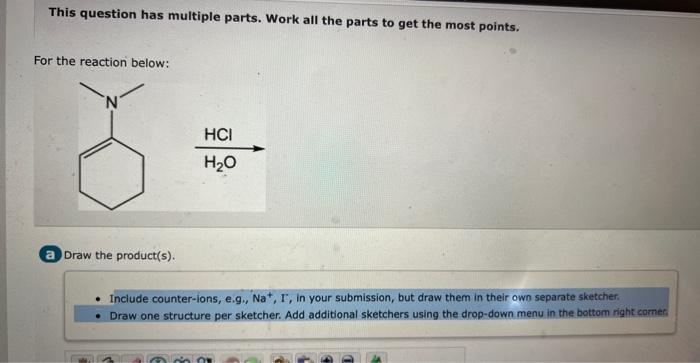 Solved This question has multiple parts. Work all the parts | Chegg.com