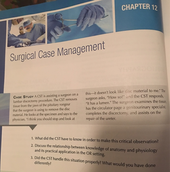 surgical case study