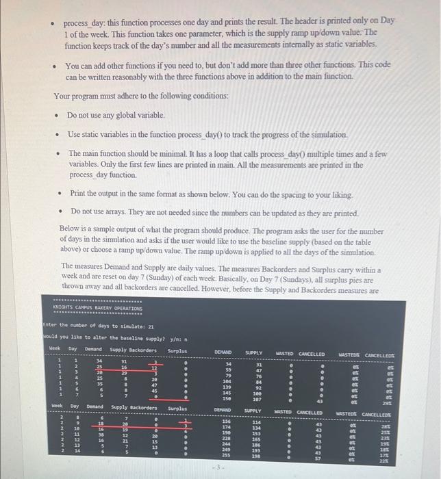 Solved Write a program that simulates the supply and demand | Chegg.com