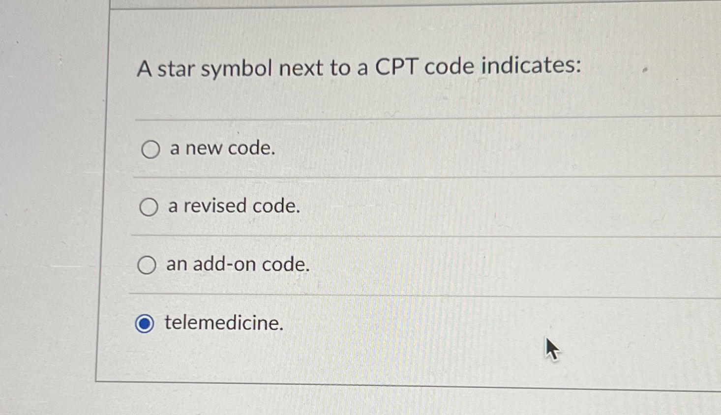 solved-a-star-symbol-next-to-a-cpt-code-indicates-a-new-chegg