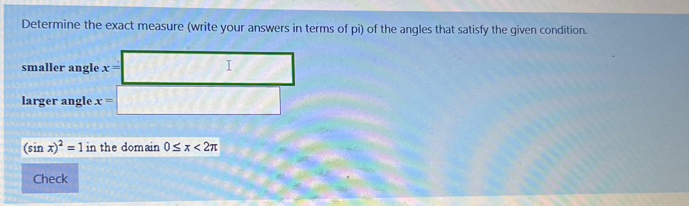 Solved Determine the exact measure (write your answers in | Chegg.com