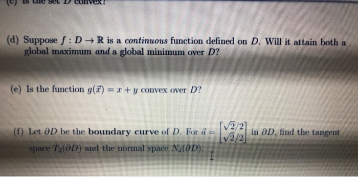 Solved 2 10 Points Consider The Following Subset Of R Chegg Com