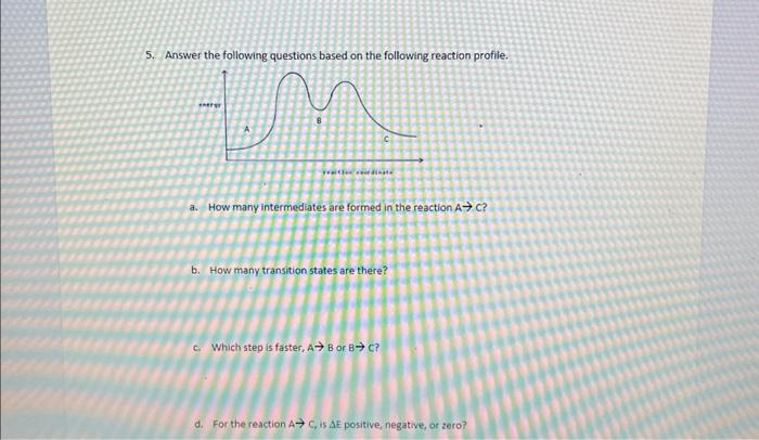 Solved 5. Answer the following questions based on the | Chegg.com