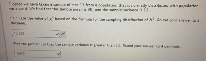 Solved Find The Probability That The Sample Variance Is Chegg Com