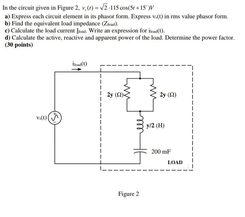 Solved In the circuit given in Figure | Chegg.com