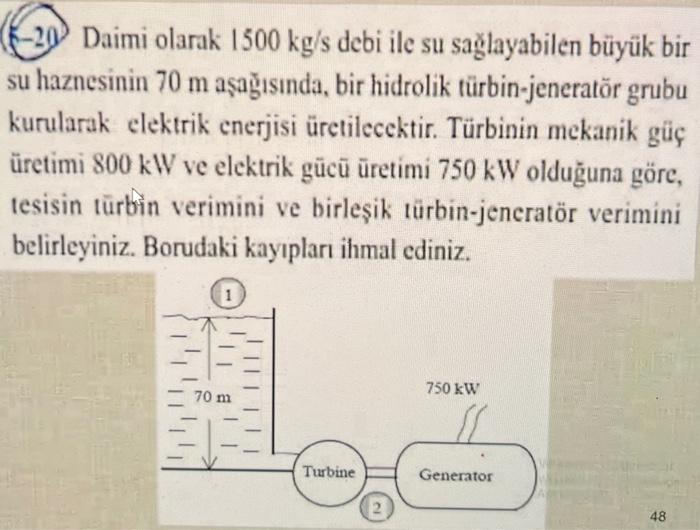 Electrical Energy Will Be Generated By Installing A | Chegg.com