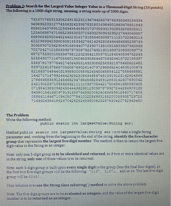 powerfull integer problem solved: uncover the most... Solved Problem Z: Search for the Largest Value Integer Value | Chegg.com