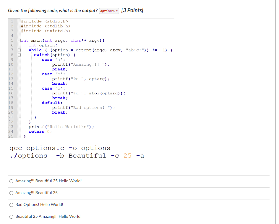 Solved Consider the following code: What is the output of | Chegg.com